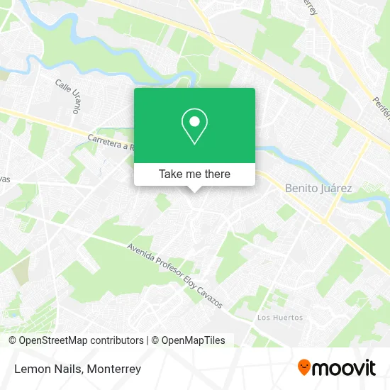 Lemon Nails map
