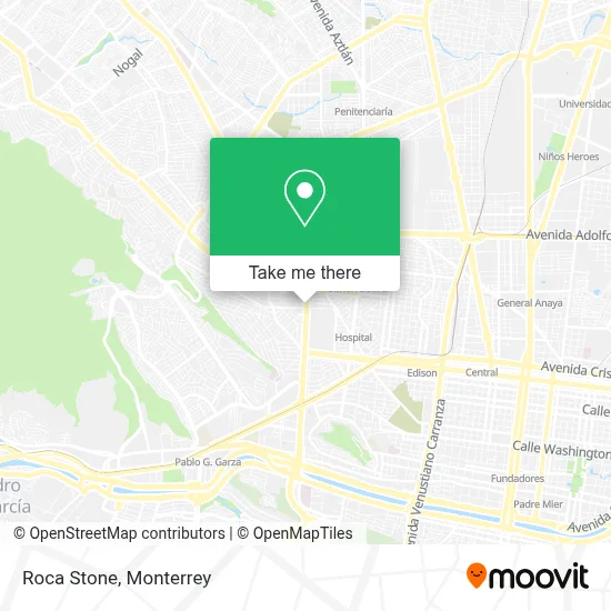 Roca Stone map