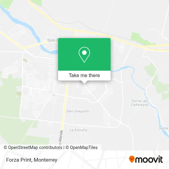 Forza Print map