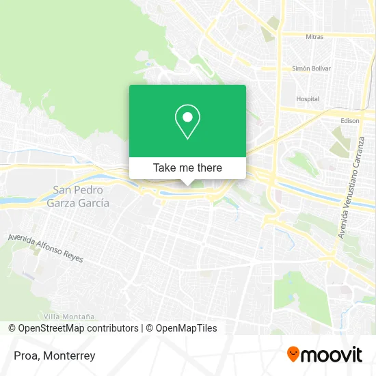 Proa map