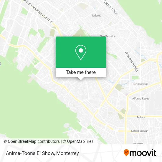 Anima-Toons El Show map