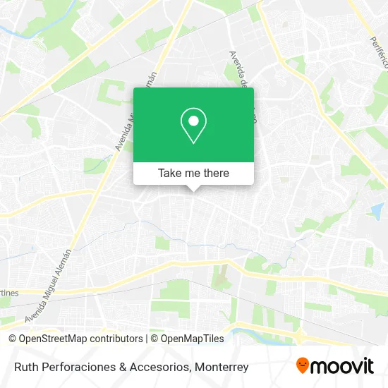 Ruth Perforaciones & Accesorios map