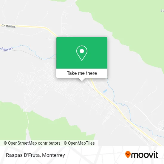 Raspas D'Fruta map