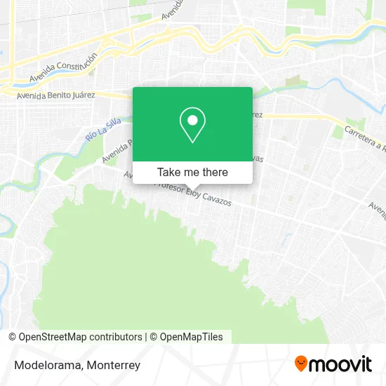 Modelorama map