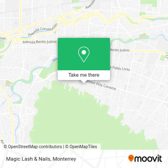 Magic Lash & Nails map