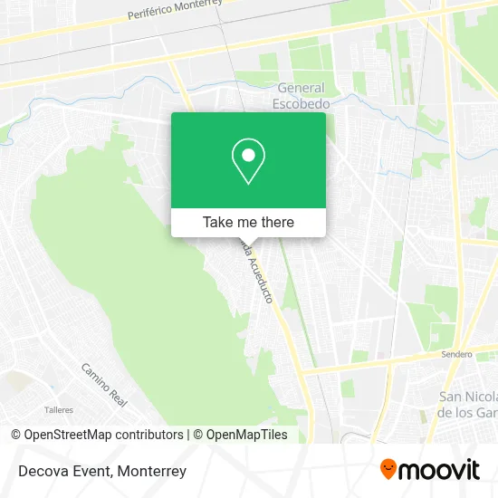 Decova Event map