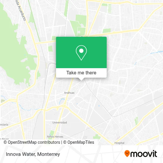 Innova Water map