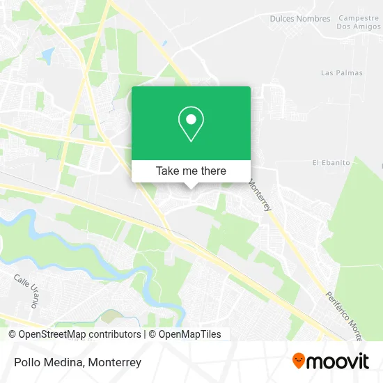 Pollo Medina map
