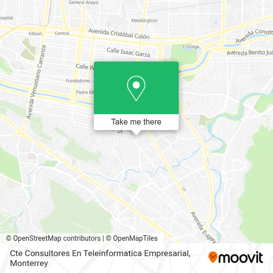 Cte Consultores En Teleinformatica Empresarial map