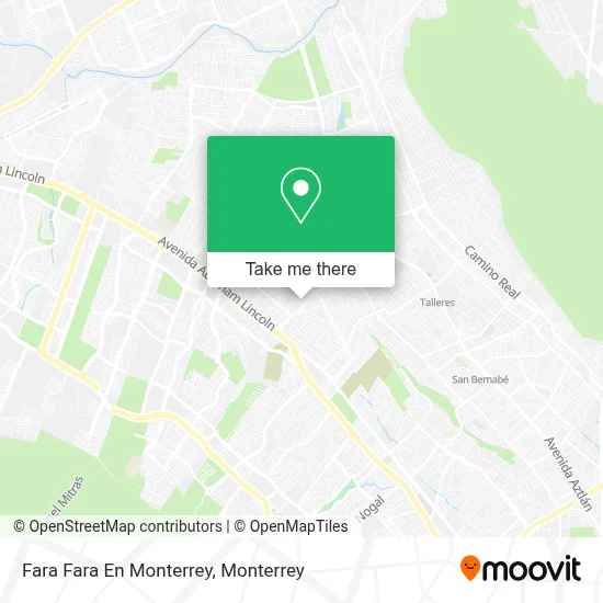 Fara Fara En Monterrey map