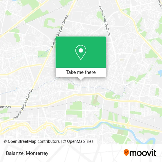 Balanze map