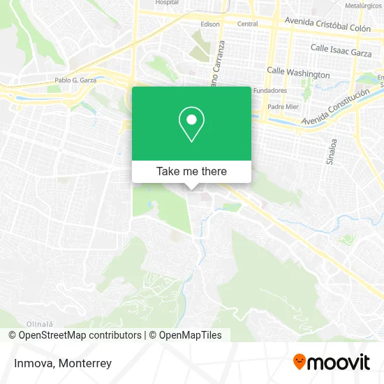 Inmova map