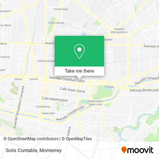 Solís Contable map