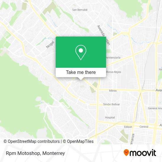 Rpm Motoshop map