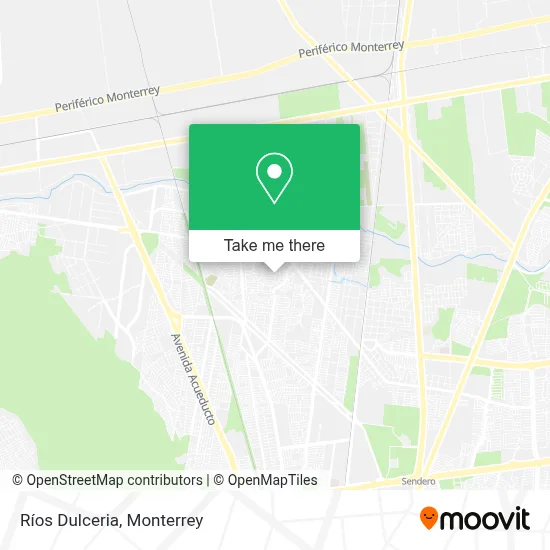 Ríos Dulceria map