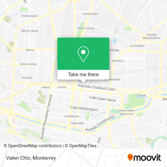 Valen Chic map