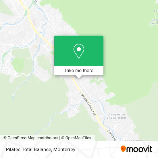 Pilates Total Balance map