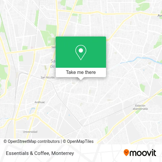 Essentials & Coffee map