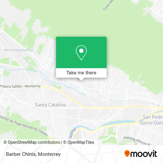 Barber Chinix map