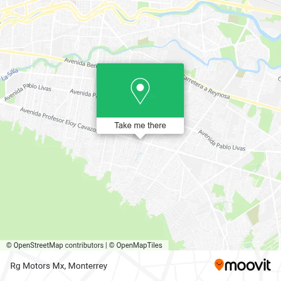 Rg Motors Mx map