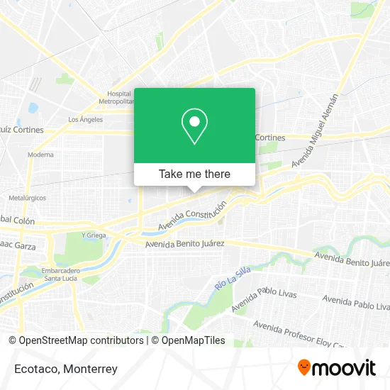 Ecotaco map
