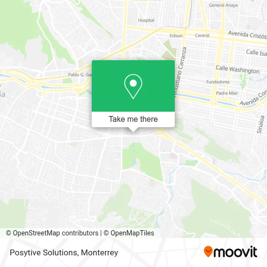 Posytive Solutions map