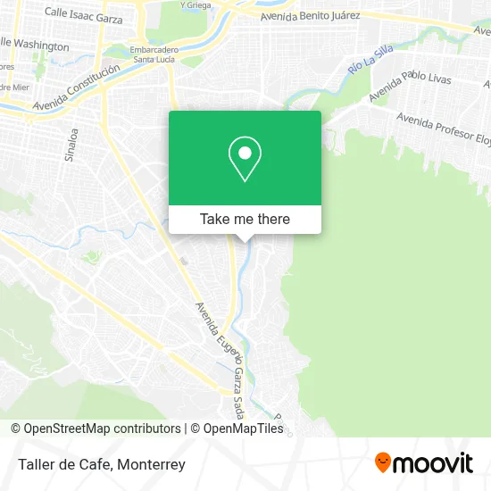 Taller de Cafe map