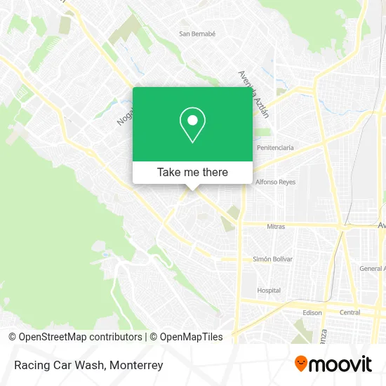 Racing Car Wash map