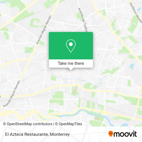 El Azteca Restaurante map