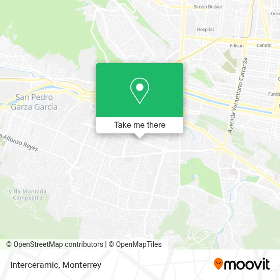 Interceramic map