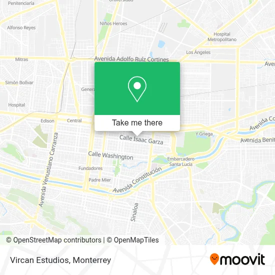 Vircan Estudios map