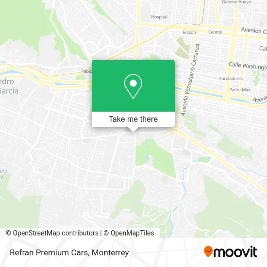 Refran Premium Cars map