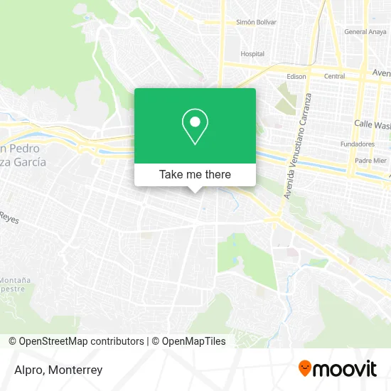 Alpro map