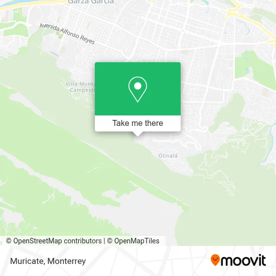 Muricate map