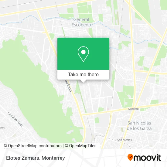 Elotes Zamara map