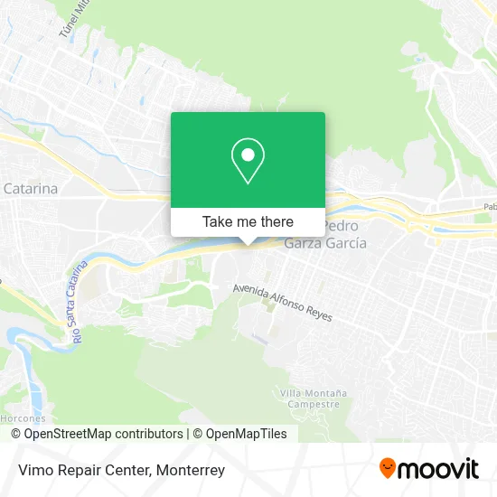 Vimo Repair Center map