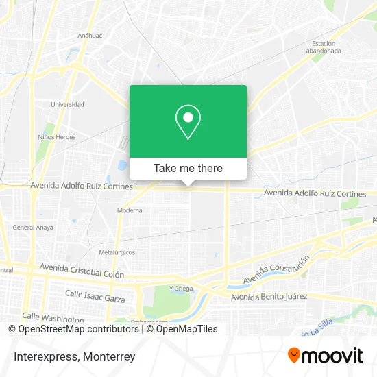 Interexpress map