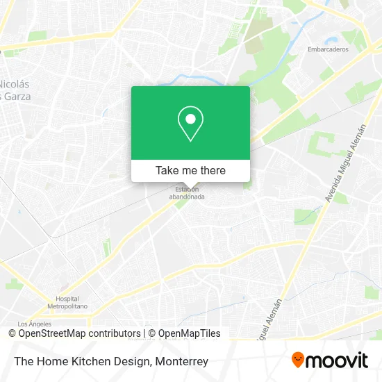 The Home Kitchen Design map