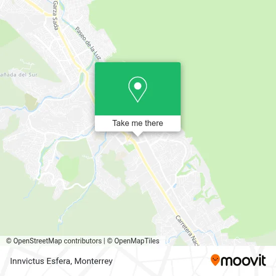 Innvictus Esfera map