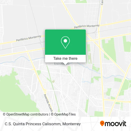 C.S. Quinta Princess Calisomm map