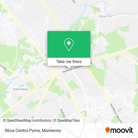 Bbva Centro Pyme map