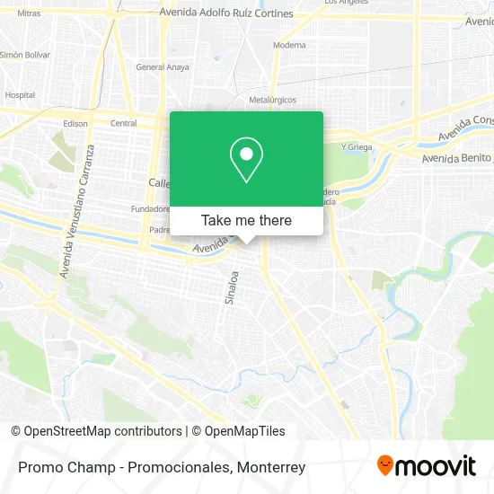 Promo Champ - Promocionales map