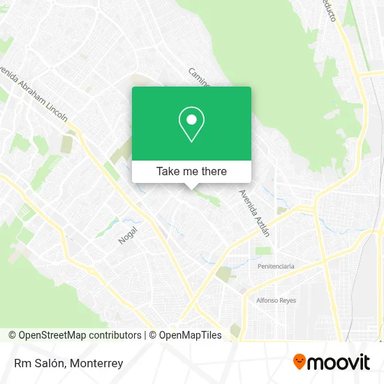 Rm Salón map