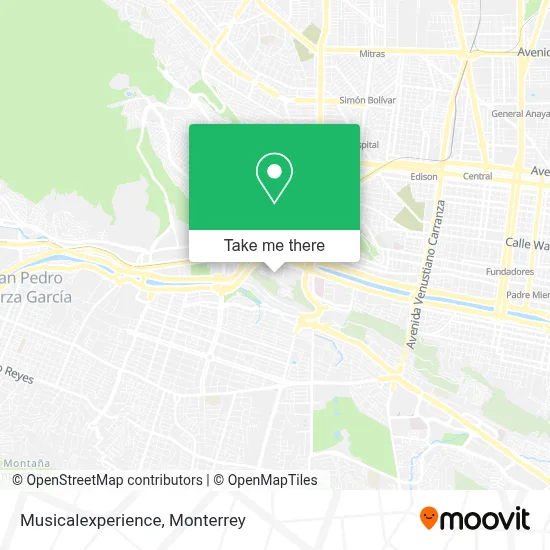 Musicalexperience map