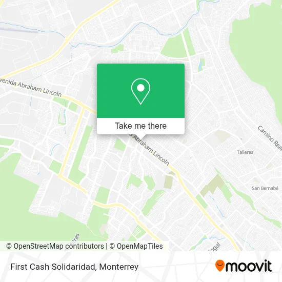 First Cash Solidaridad map