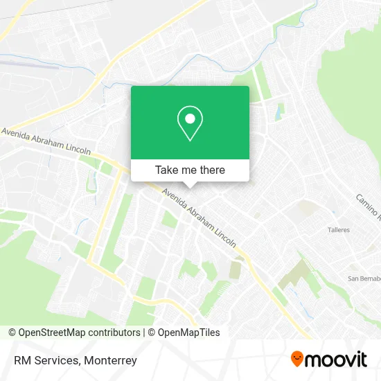 Rm Services map