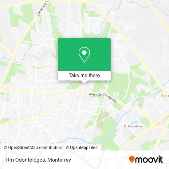 Rm Odontologos map