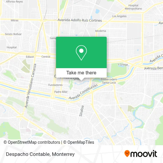 Despacho Contable map