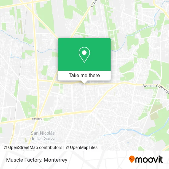 Muscle Factory map