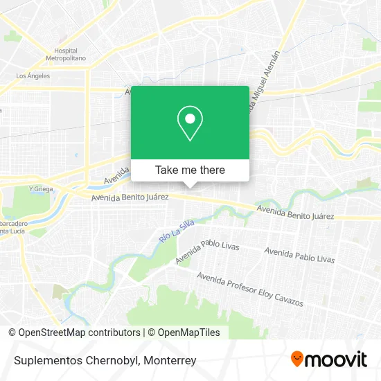 Suplementos Chernobyl map